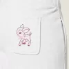 Pantaloni della tuta a gamba larga con grafica di cervi Pantaloni della tuta a gamba larga con grafica di cervi