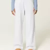Pantaloni della tuta a gamba larga con grafica di cervi Pantaloni della tuta a gamba larga con grafica di cervi