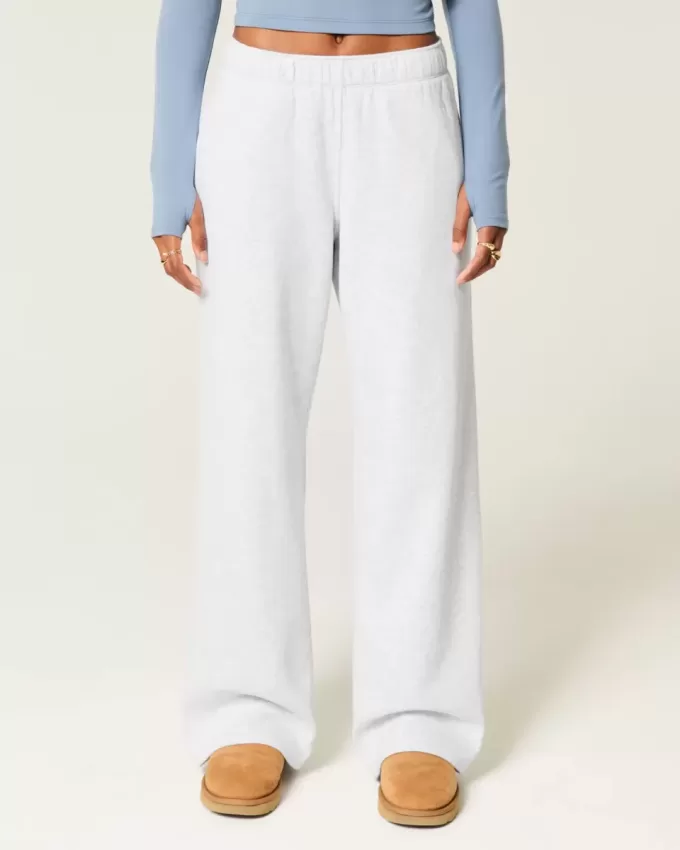 Pantaloni della tuta a gamba larga con grafica di cervi Pantaloni della tuta a gamba larga con grafica di cervi