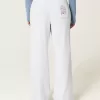 Pantaloni della tuta a gamba larga con grafica di cervi Pantaloni della tuta a gamba larga con grafica di cervi