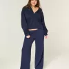 Pantaloni della tuta a gamba larga con grafica LA