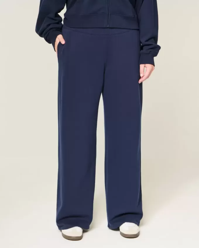 Pantaloni della tuta a gamba larga con grafica LA