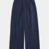 Pantaloni della tuta a gamba larga con grafica LA