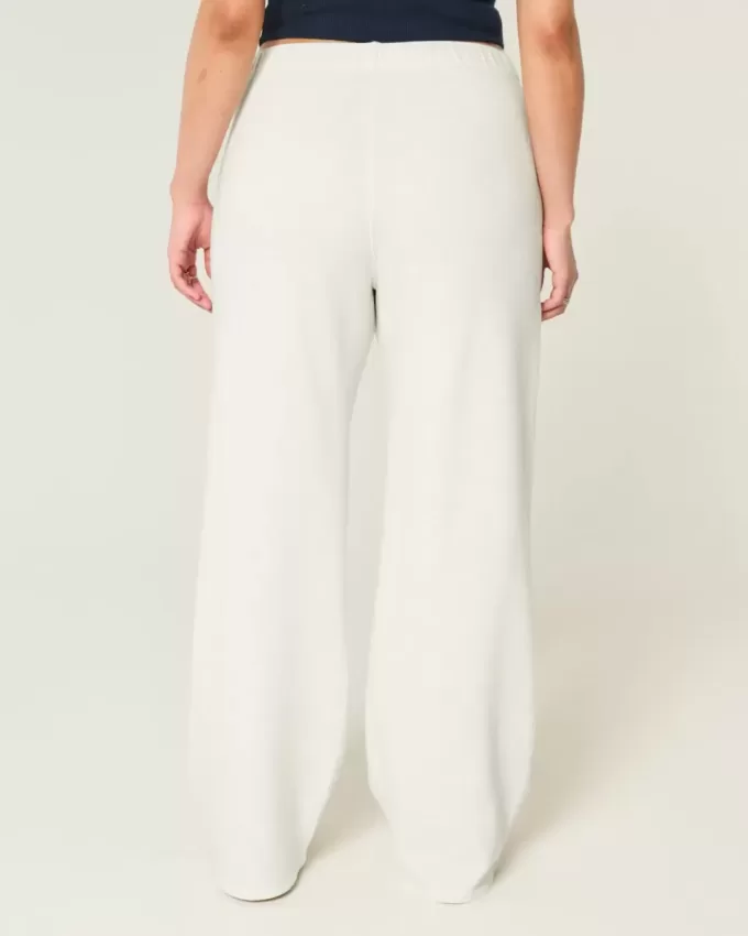 Pantaloni della tuta a gamba larga con grafica New York Pantaloni della tuta a gamba larga con grafica New York