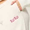 Pantaloni della tuta a gamba larga con grafica XOXO Pantaloni della tuta a gamba larga con grafica XOXO