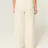 Pantaloni della tuta a gamba larga con scritta “Love You”
