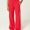 Pantaloni della tuta a righe a gamba larga Pantaloni della tuta a righe a gamba larga