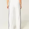Pantaloni della tuta a righe a gamba larga Pantaloni della tuta a righe a gamba larga