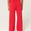 Pantaloni della tuta a righe a gamba larga Pantaloni della tuta a righe a gamba larga