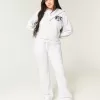 Pantaloni della tuta bootcut con grafica a stella