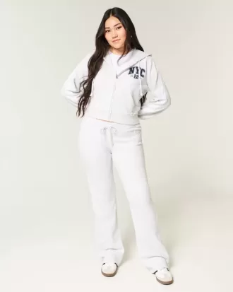 Pantaloni della tuta bootcut con grafica a stella