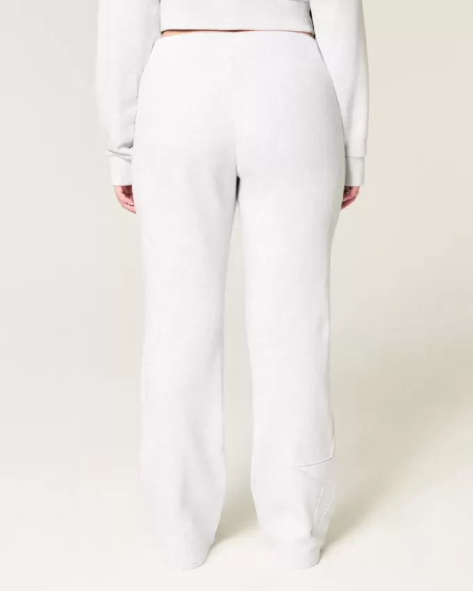 Pantaloni della tuta bootcut con grafica a stella