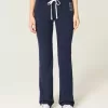 Pantaloni della tuta bootcut con grafica numerica