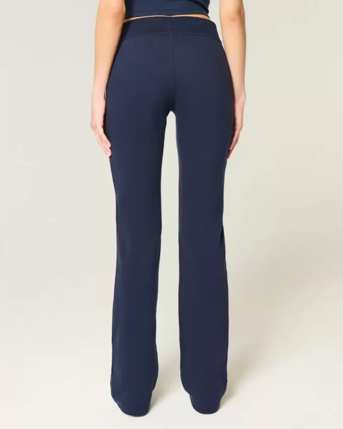 Pantaloni della tuta bootcut con grafica numerica