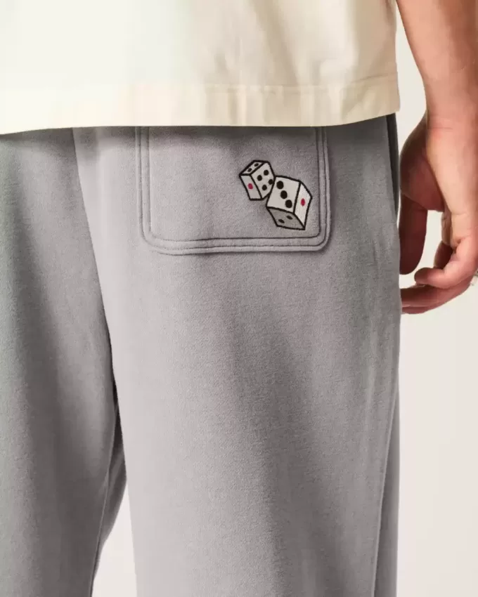 Pantaloni della tuta con grafica Baggy Dice