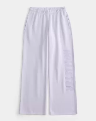 Pantaloni della tuta con logo a gamba larga