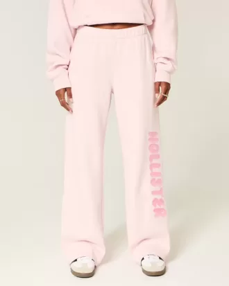 Pantaloni della tuta con logo a gamba larga
