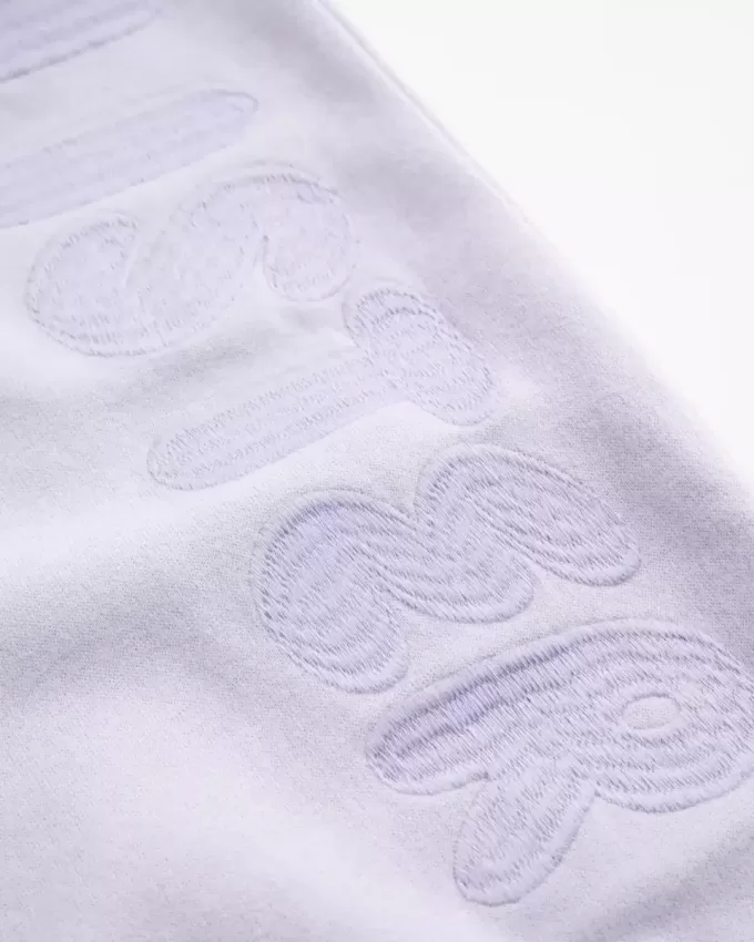Pantaloni della tuta con logo a gamba larga