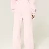 Pantaloni della tuta con logo a gamba larga