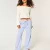 Pantaloni della tuta dritti con grafica Amour Pantaloni della tuta dritti con grafica Amour