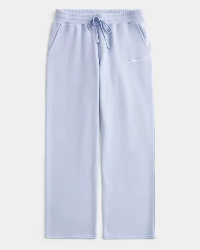 Pantaloni della tuta dritti con grafica Amour Pantaloni della tuta dritti con grafica Amour