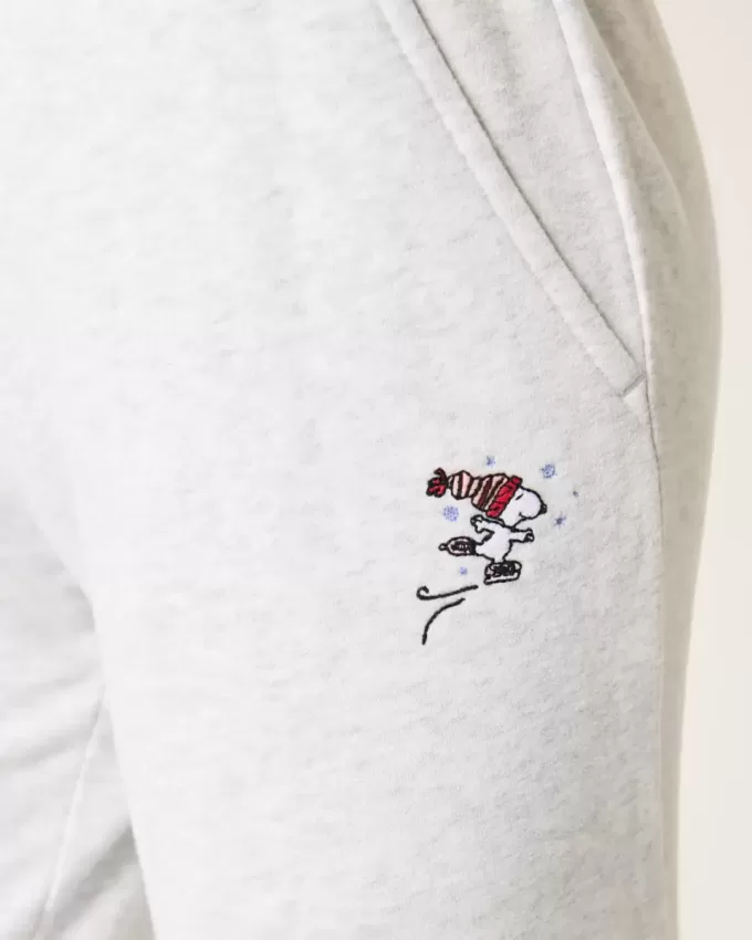 Pantaloni della tuta dritti con grafica Snoopy Pantaloni della tuta dritti con grafica Snoopy