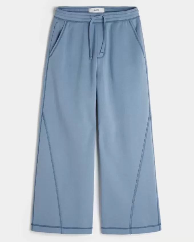 Pantaloni della tuta grandi con cuciture