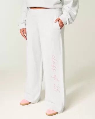 Pantaloni della tuta larghi con grafica Class of ’26