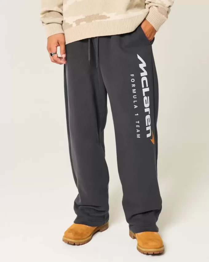 Pantaloni della tuta larghi con grafica McLaren
