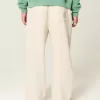Pantaloni della tuta larghi con grafica New York