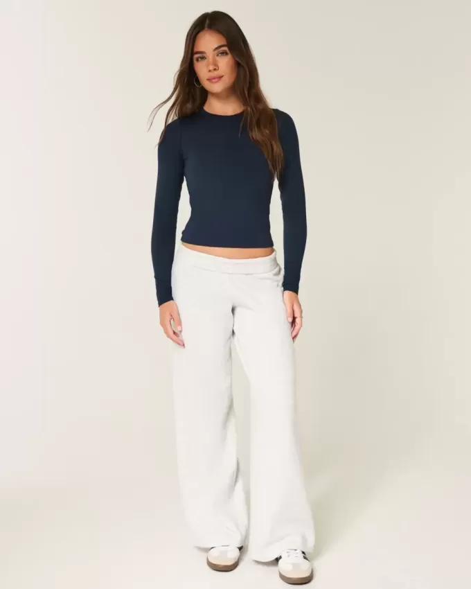 Pantaloni della tuta larghi con grafica senior