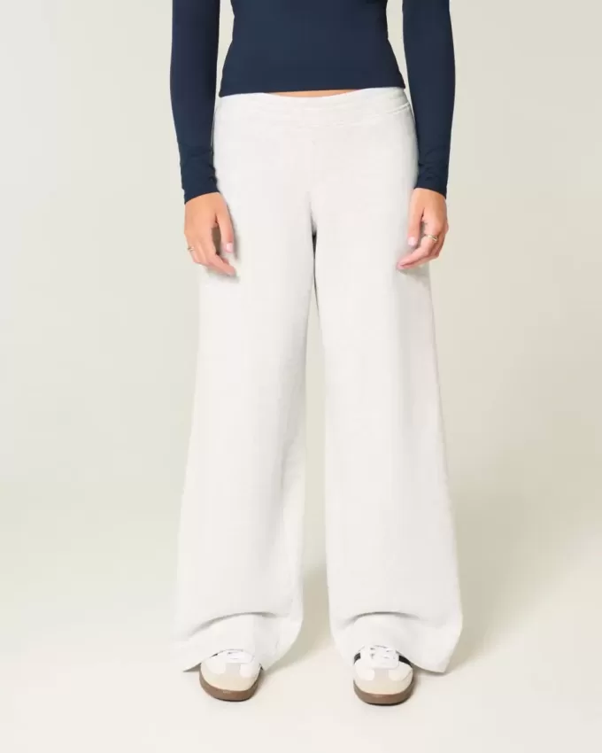 Pantaloni della tuta larghi con grafica senior
