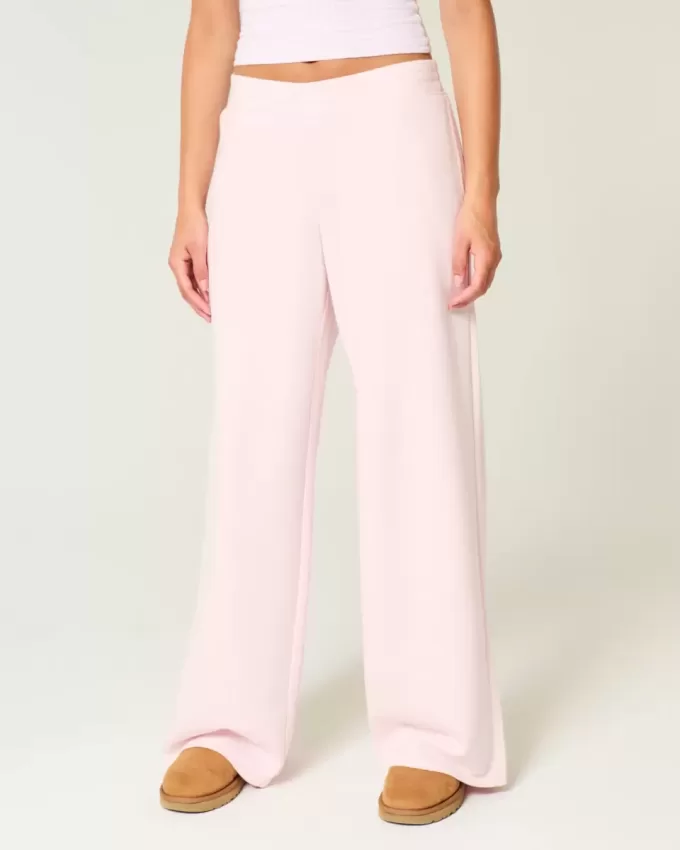 Pantaloni della tuta larghi con grafica senior