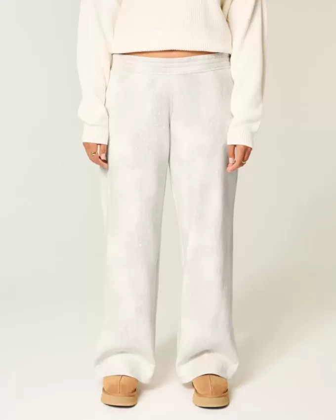 Pantaloni della tuta larghi con stampa Doe Pantaloni della tuta larghi con stampa Doe