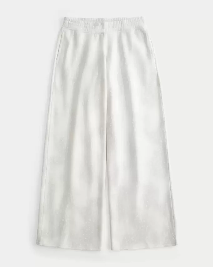 Pantaloni della tuta larghi con stampa Doe Pantaloni della tuta larghi con stampa Doe