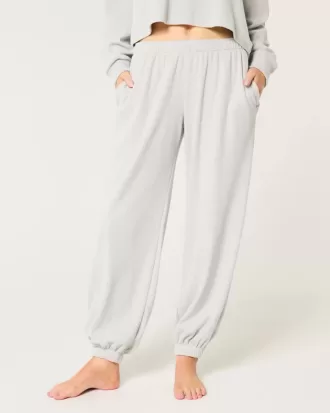 Pantaloni della tuta larghi e comodi a nido d’ape di Gilly Hicks