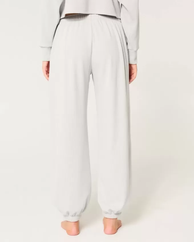 Pantaloni della tuta larghi e comodi a nido d’ape di Gilly Hicks Pantaloni della tuta larghi e comodi a nido d’ape di Gilly Hicks