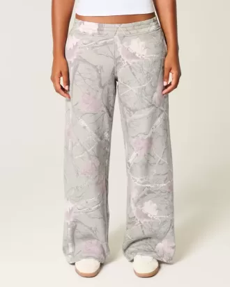 Pantaloni della tuta larghi mimetici