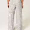 Pantaloni della tuta larghi mimetici