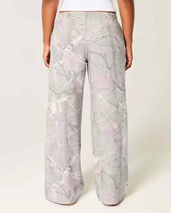Pantaloni della tuta larghi mimetici