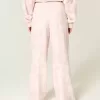 Pantaloni della tuta larghi mimetici rosa