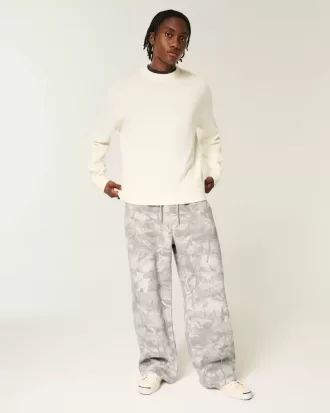 Pantaloni della tuta mimetici super larghi