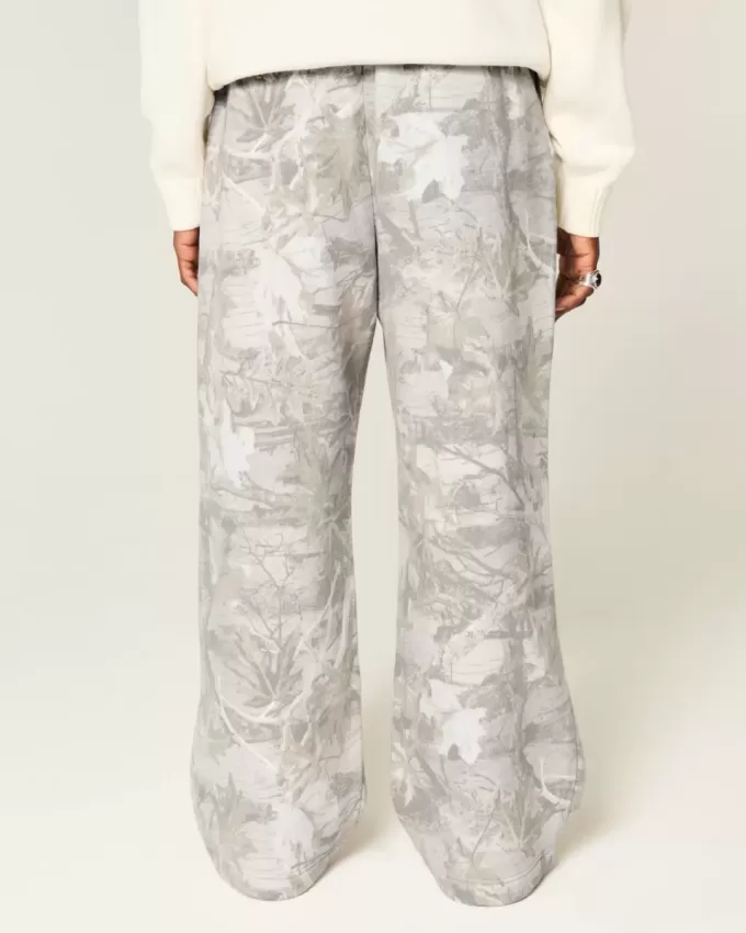 Pantaloni della tuta mimetici super larghi