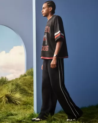Pantaloni della tuta super larghi