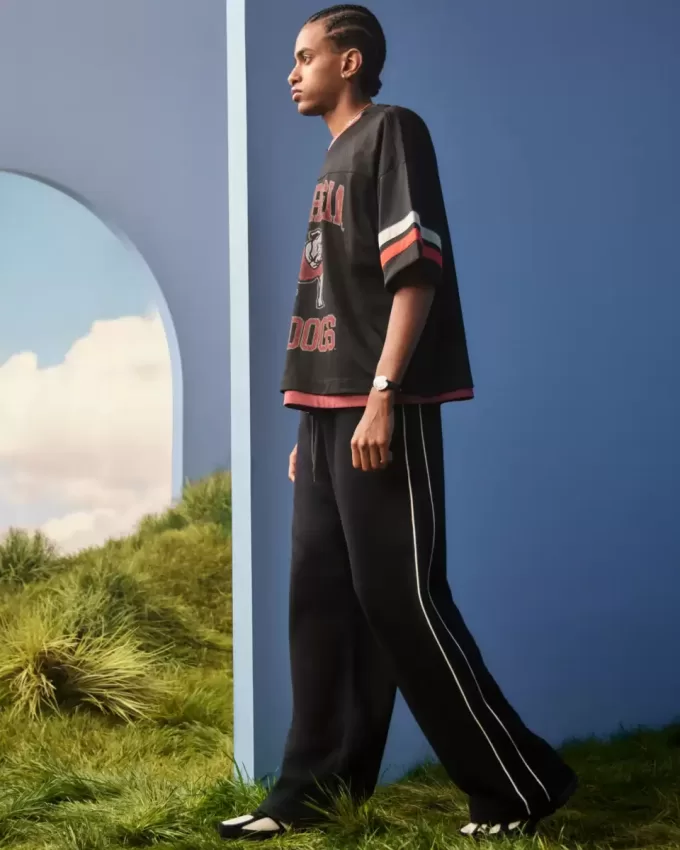 Pantaloni della tuta super larghi