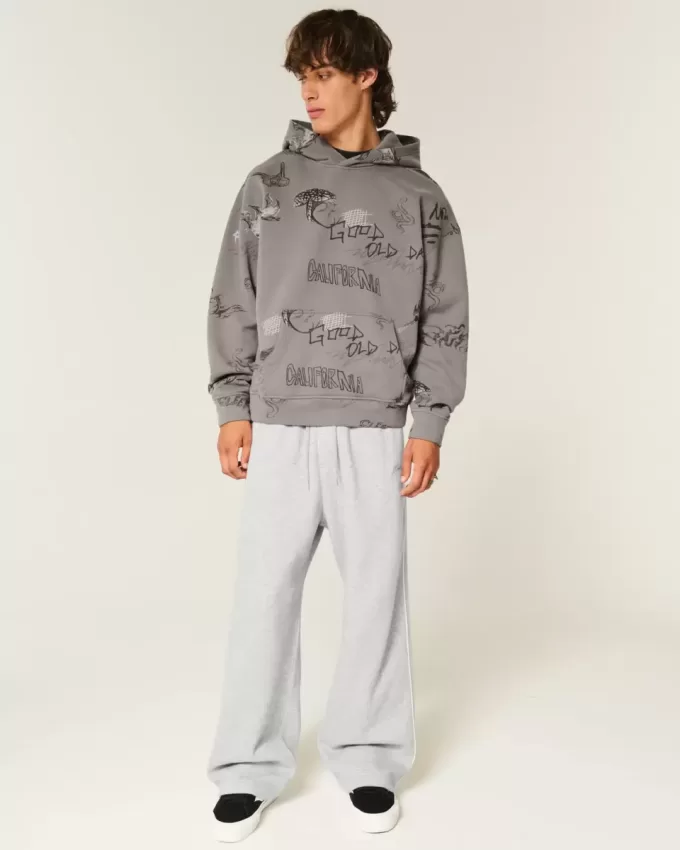 Pantaloni della tuta super larghi