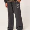 Pantaloni della tuta super larghi con grafica Class of 26
