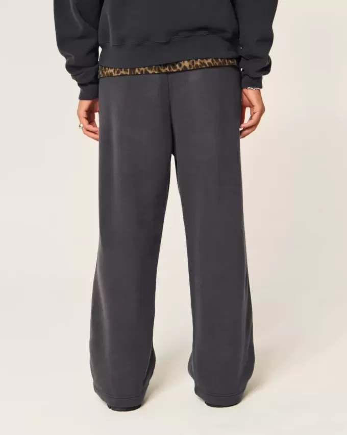 Pantaloni della tuta super larghi con grafica Class of 26