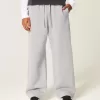 Pantaloni della tuta super larghi con grafica tasca posteriore Los Angeles