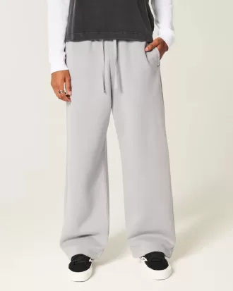 Pantaloni della tuta super larghi con grafica tasca posteriore Los Angeles